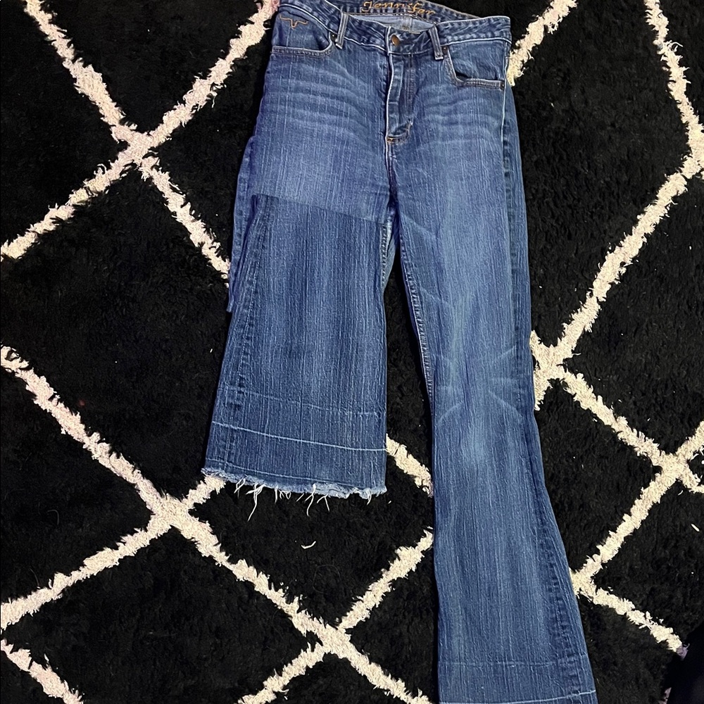 Kimes Ranch Blue Flare Jeans